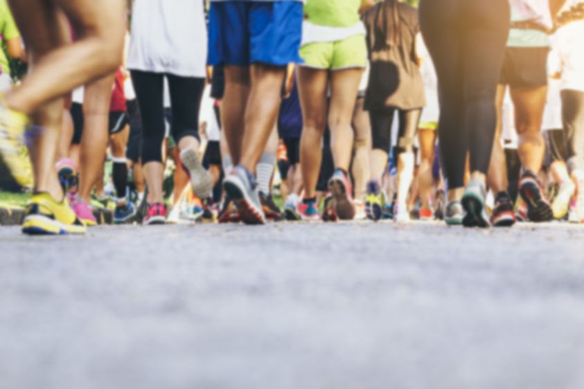 Marathon runners Crowd People Race Outdoor Sport Training Marathon runners Crowd People Race Outdoor Sport Training
