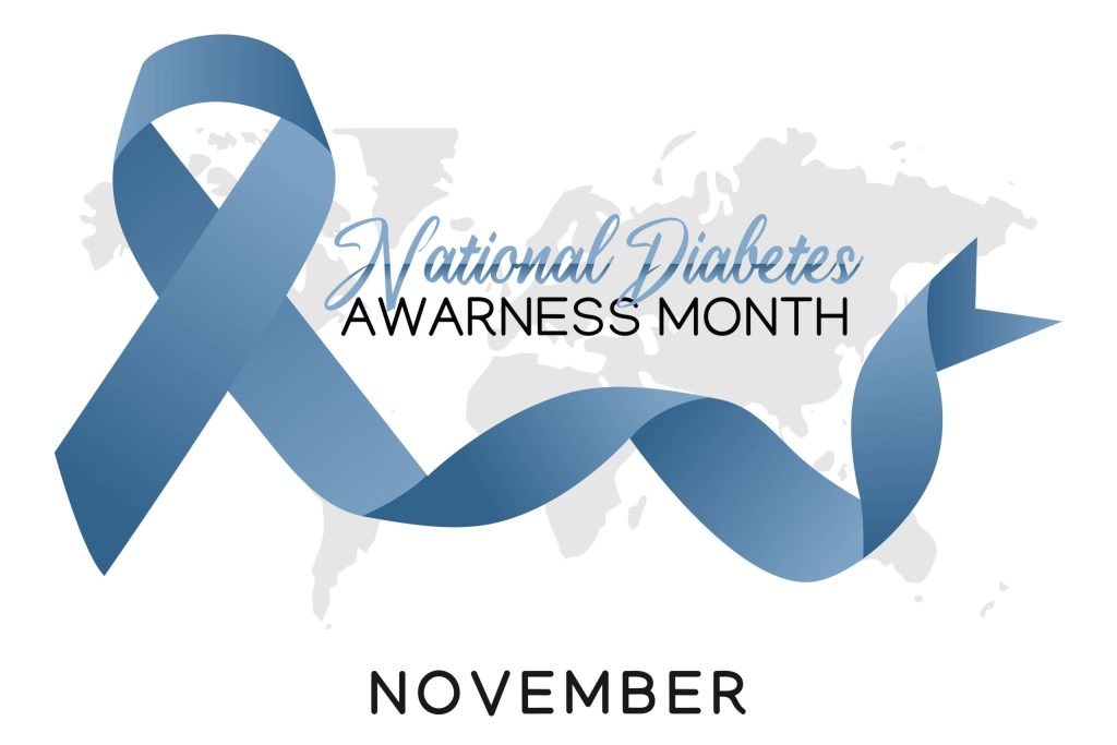 national-diabetes-awareness-month-vector-illustration national diabetes awareness month vector illustration